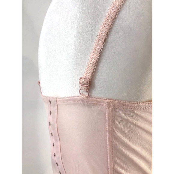 Donna L’oren Gold Label Women's Size 36B Style 2023 Pink Lace Corset Bustier - Picture 7 of 14